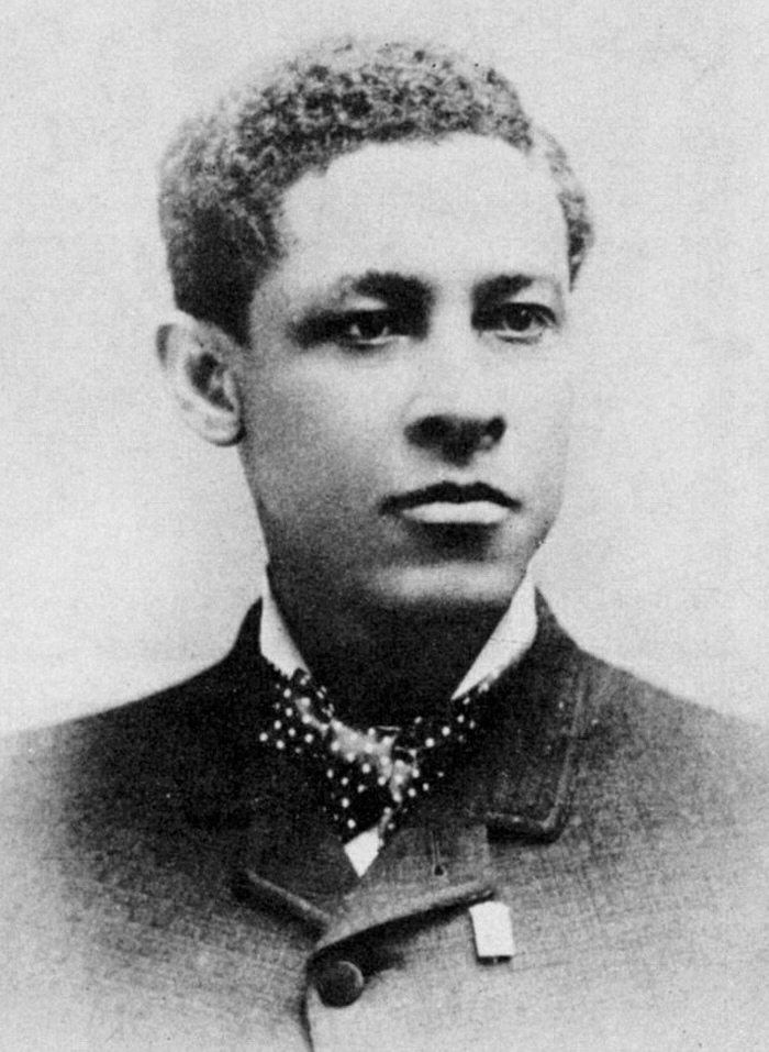 Jan Matzeliger poses for his portrait in 1885. Photo Courtesy of Wikimedia Commons