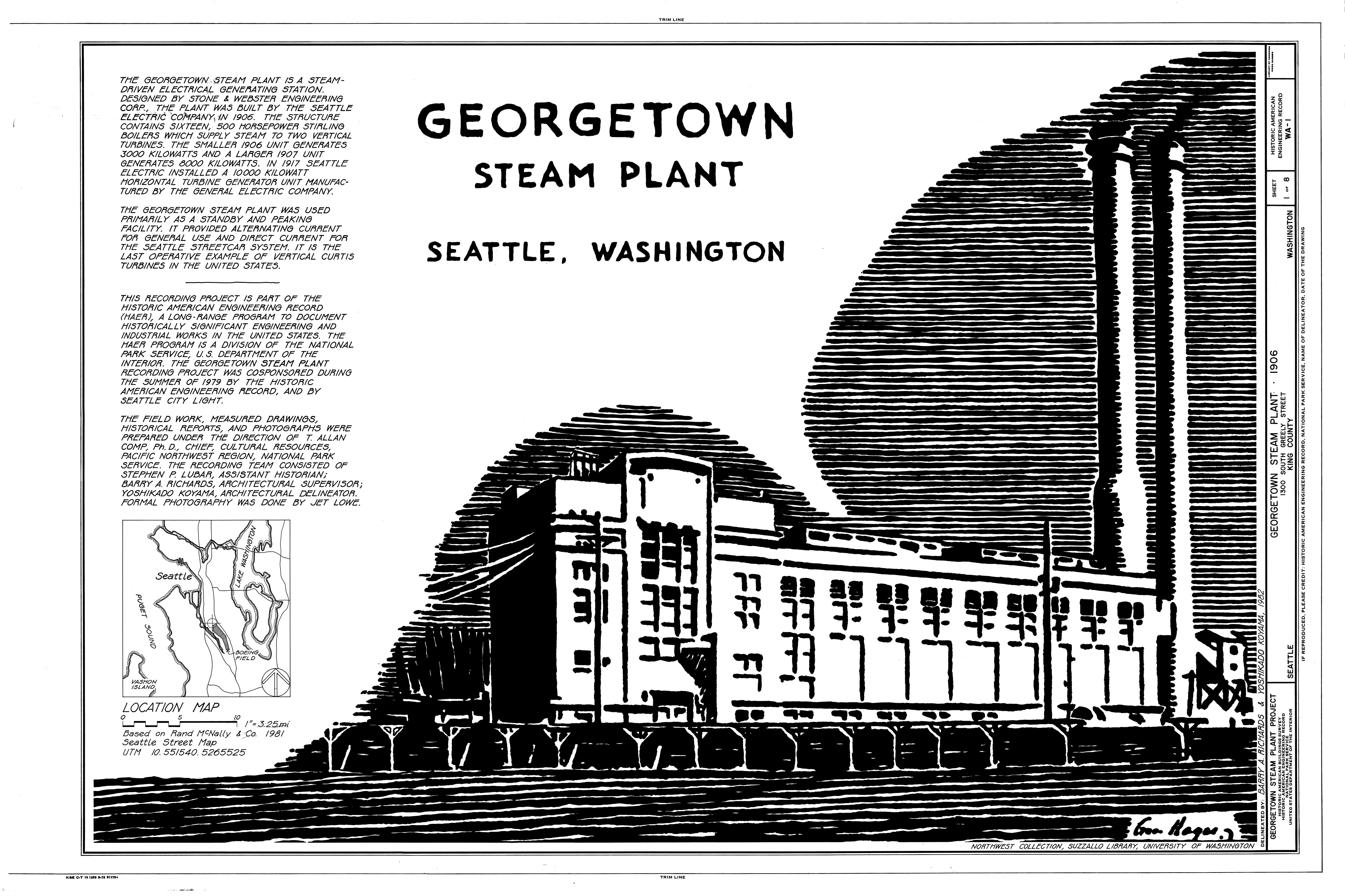 Georgetown Steam Hydro Generating Plant
