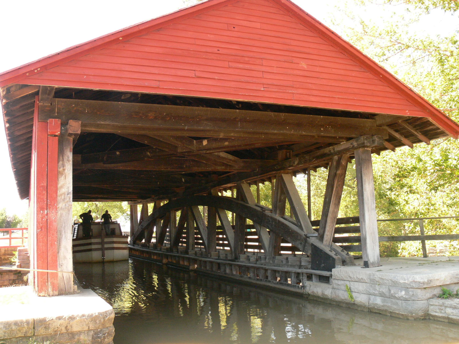 Duck Creek Aqueduct Covered Bridge