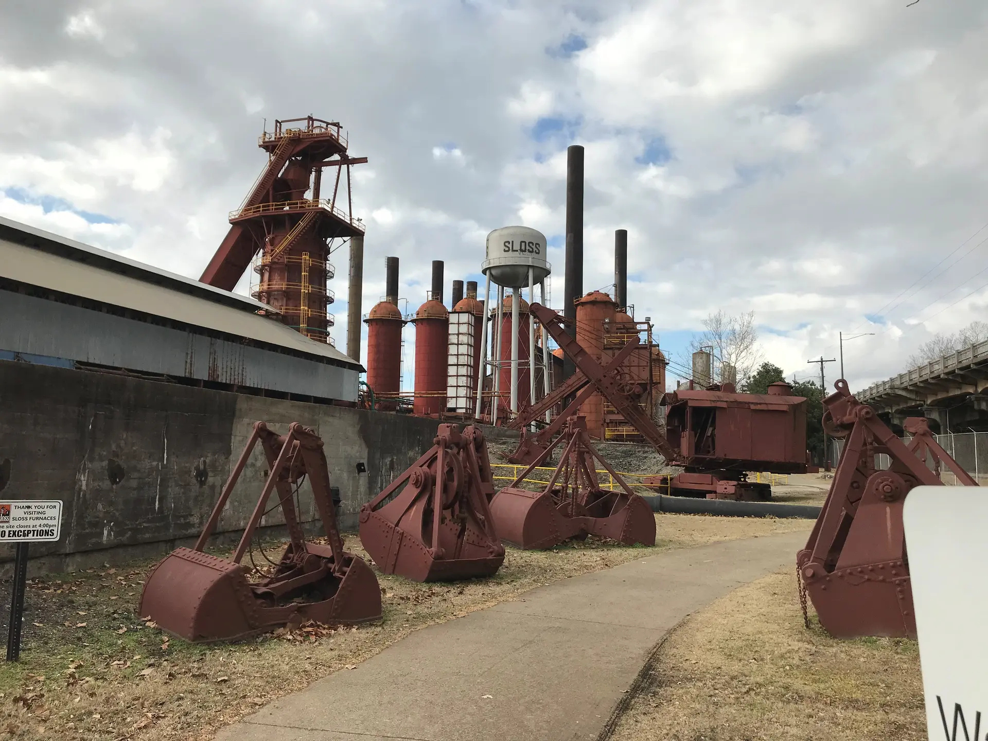 Sloss Blast Furnace site in Birmingham