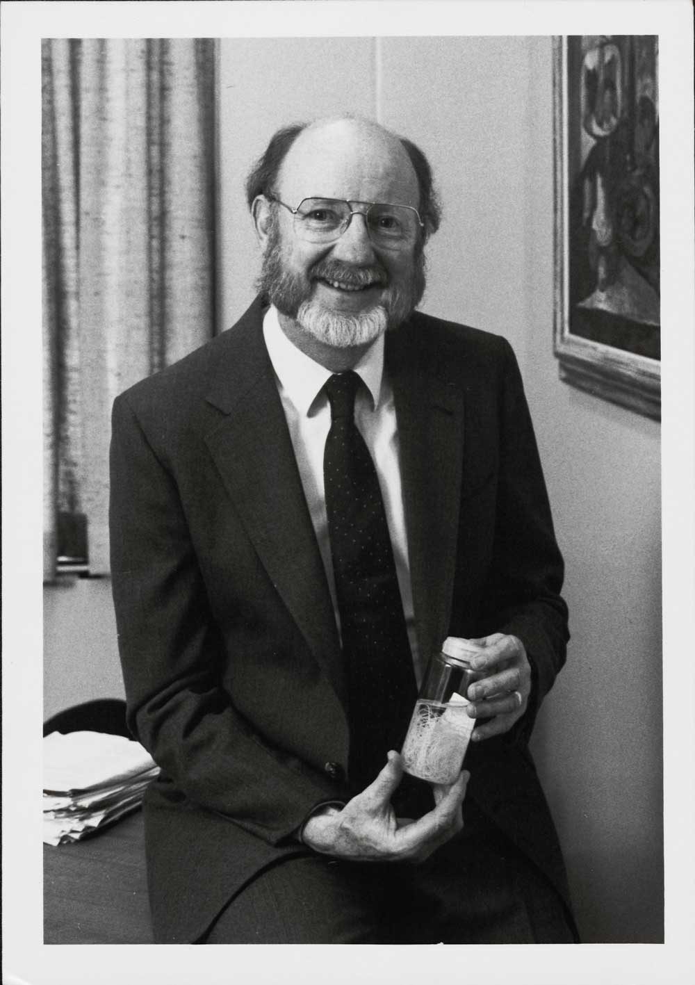 William C. Campbell, shown here, shared the 2015 Nobel Prize in Physiology or Medicine with his collaborator on ivermectin, Satoshi Ōmura, and Tu Youyou, who discovered a treatment for malaria.