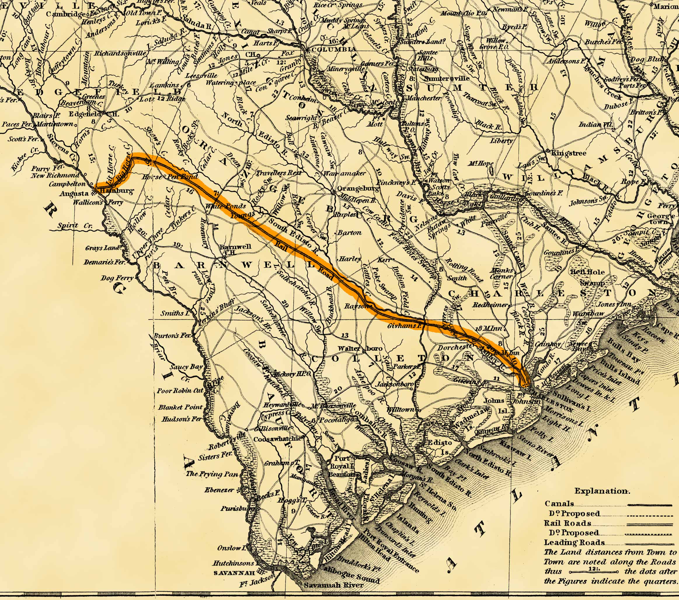 Charleston - Hamburg Railroad