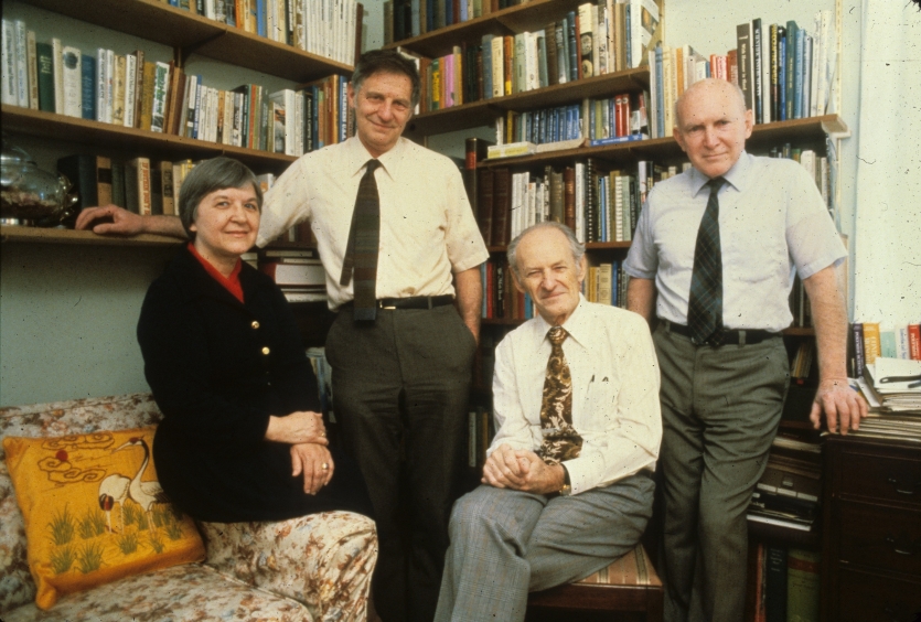 Group photographer of Stephanie Kwolek and her colleagues