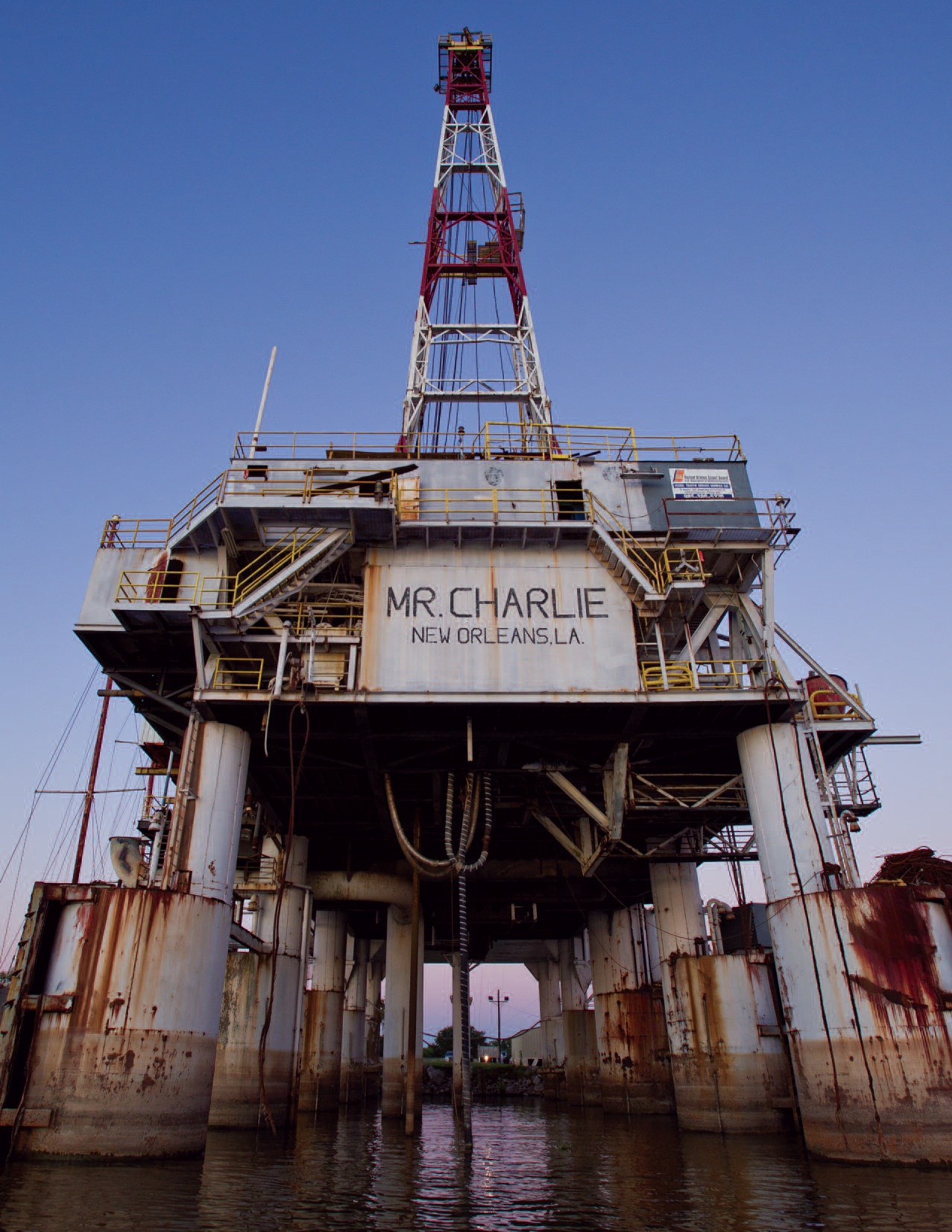 Mr. Charlie Oil Drilling Rig