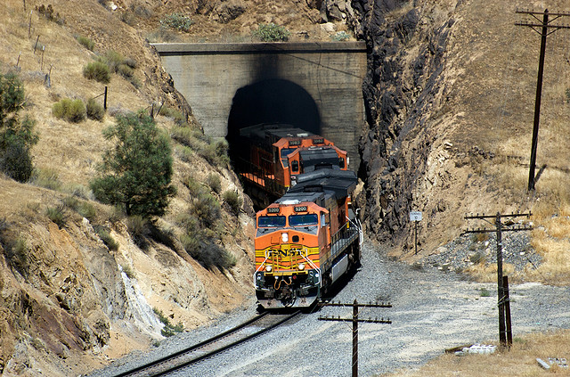 Tehachapi Pass Railroad Line